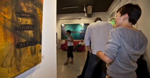 StudioBurns exhibition opening, Singapore