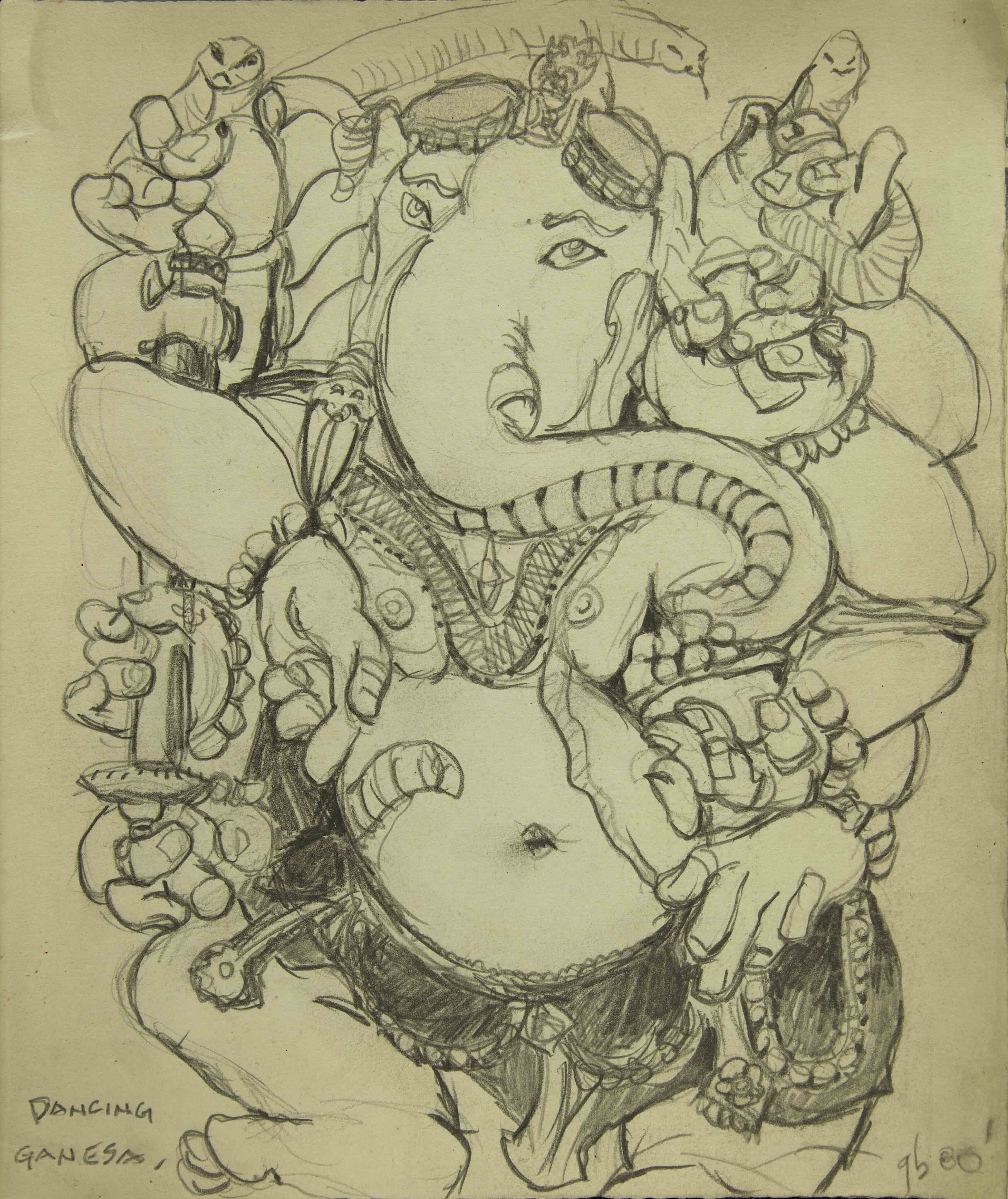 Dancing Ganesa