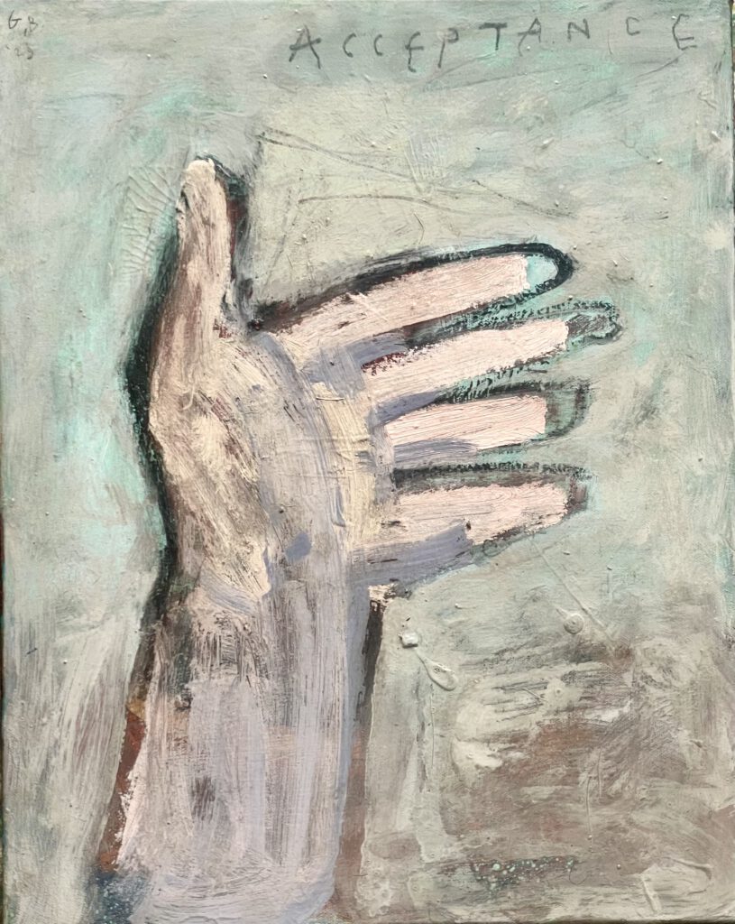 Acceptance · 20×16in · Oil on Canvas · 2025