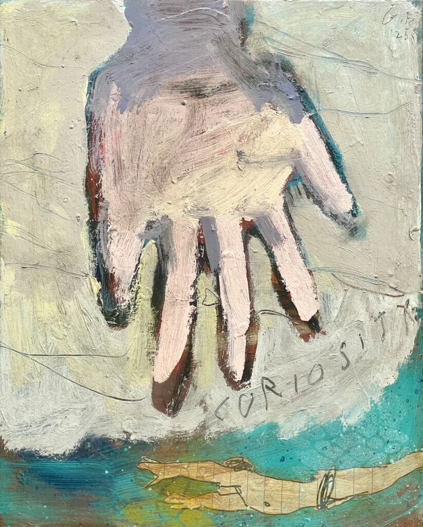 Curiosity · 20×16in · Oil on Canvas · 2025