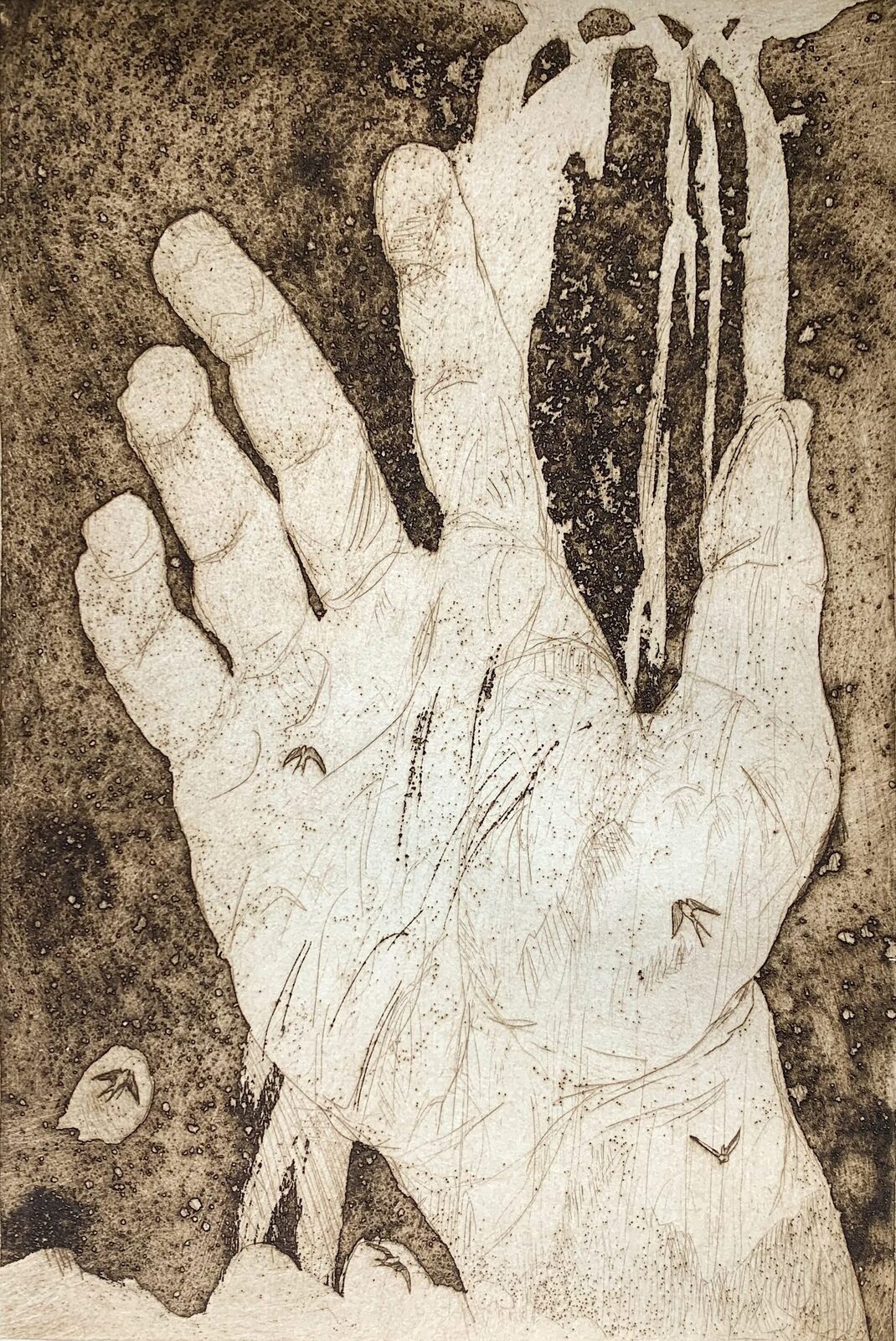 Waterfall Hand